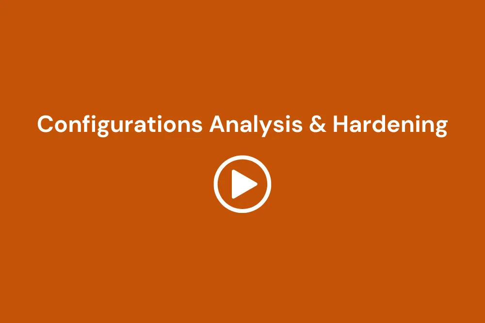 Configuration Analysis & Hardening Video - Novaigu