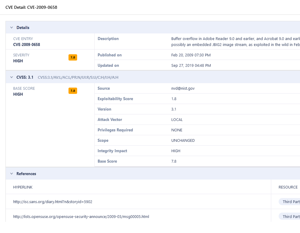 Novaigu CVE Details